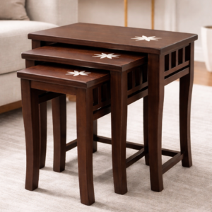 NESTED TABLE WITH STARBURSTS